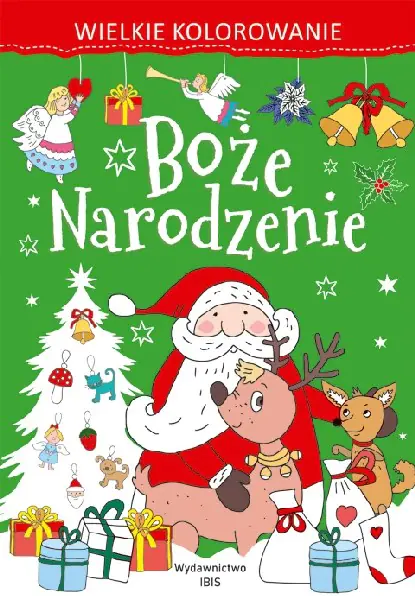 Książka - Boże Narodzenie. Wielkie kolorowanie