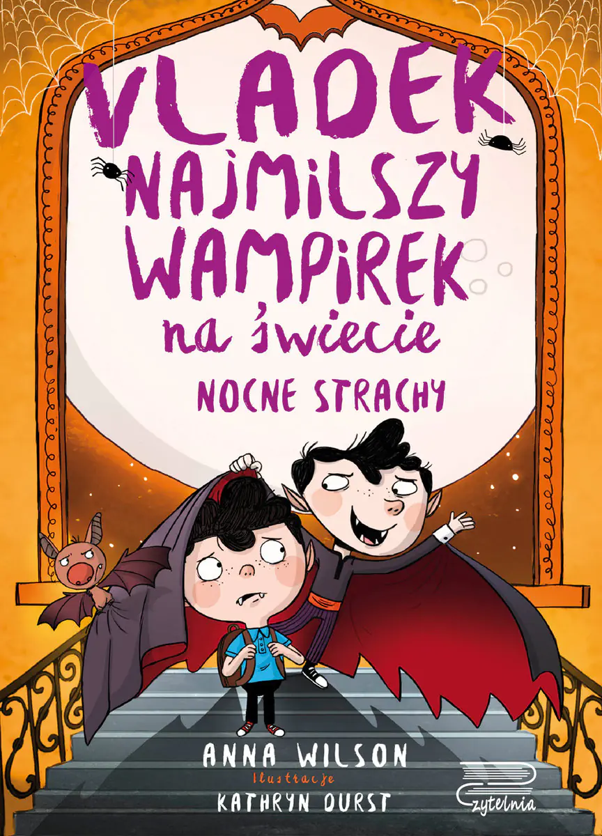 Książka - Nocne strachy. Vladek najmilszy wampirek na świecie. Tom 3