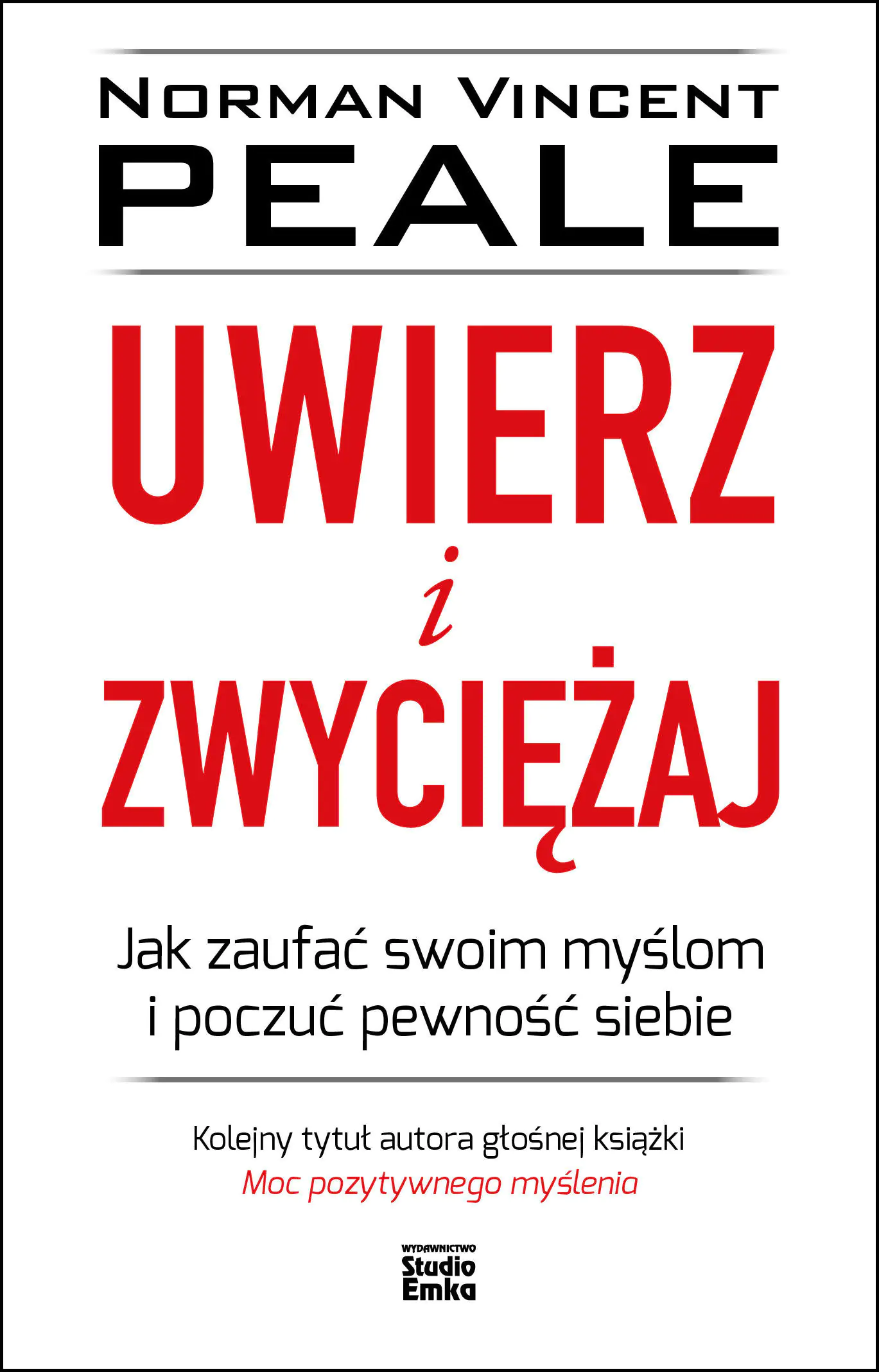 Książka - Uwierz i zwyciężaj