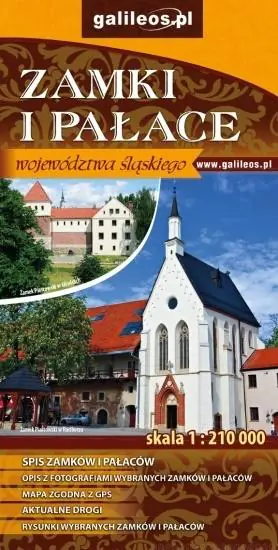 Książka - Zamki i pałace województwa śląskiego 1:210 000
