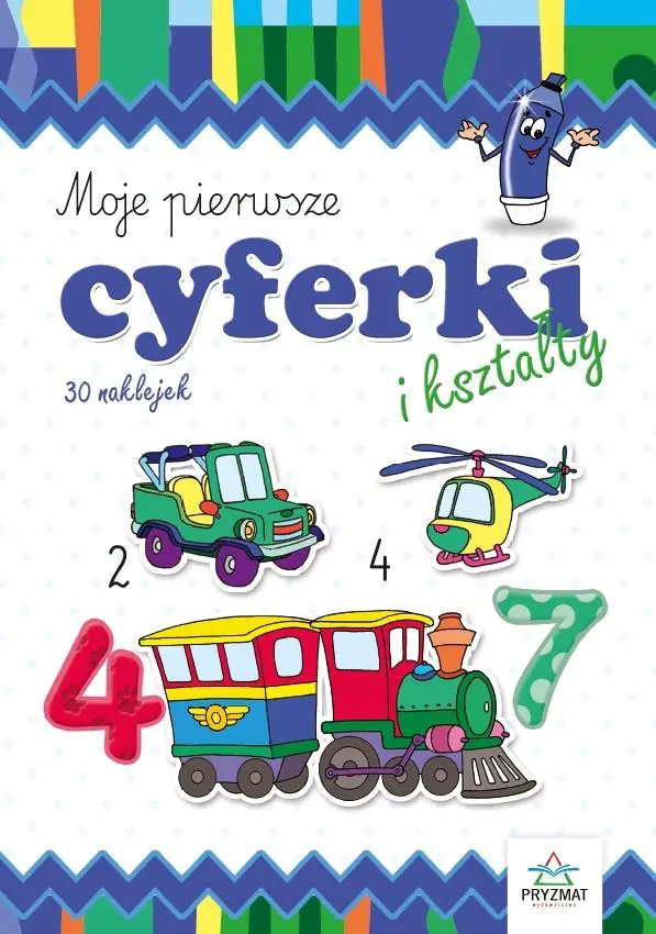 Książka - Moje pierwsze cyferki i kształty