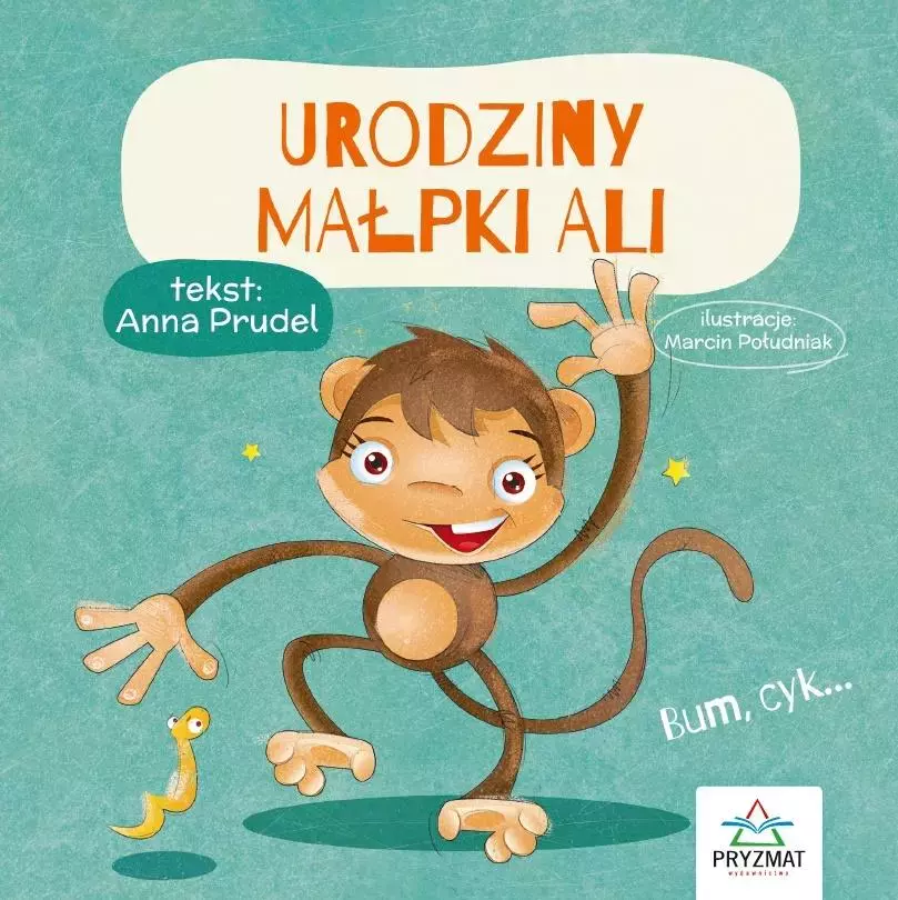 Książka - Urodziny małpki Ali