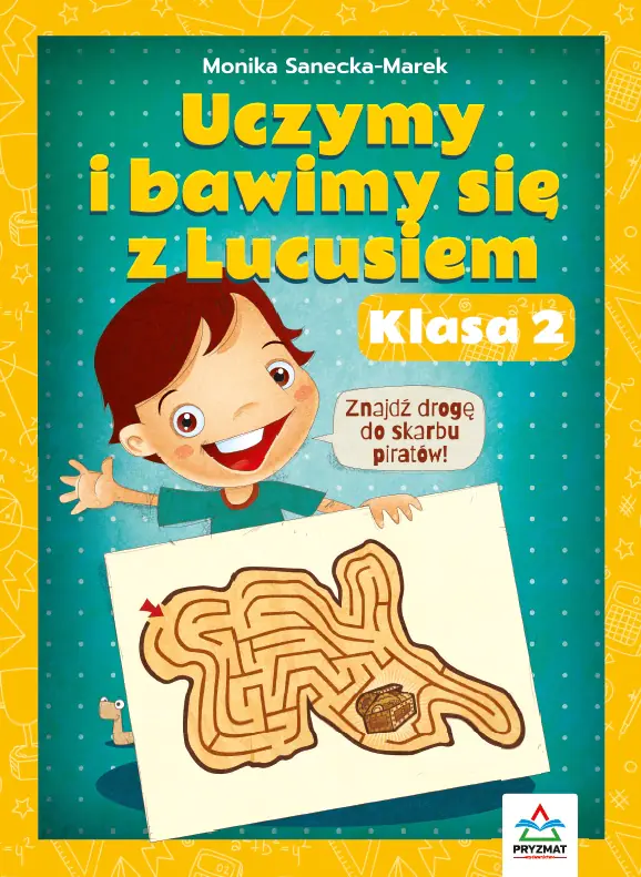 Książka - Uczymy i bawimy się z Lucusiem. Klasa 2