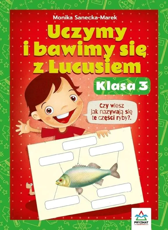 Książka - Uczymy i bawimy się z Lucusiem klasa.3