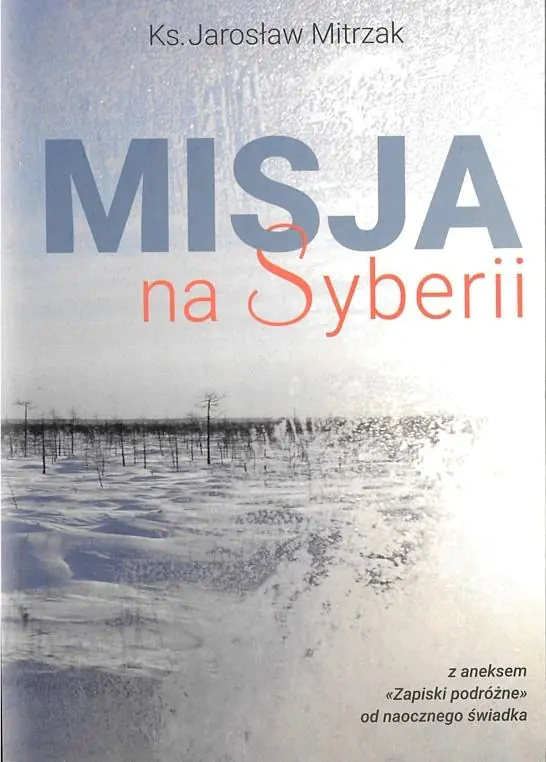 Książka - Misja na Syberii