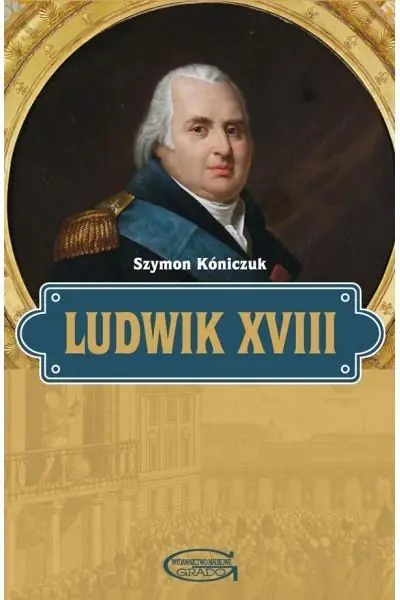 Książka - Ludwik XVIII