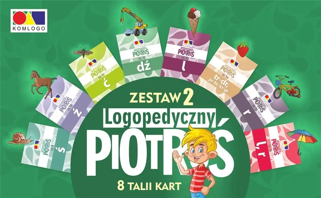 Książka - Logopedyczny Piotruś. Zestaw 2