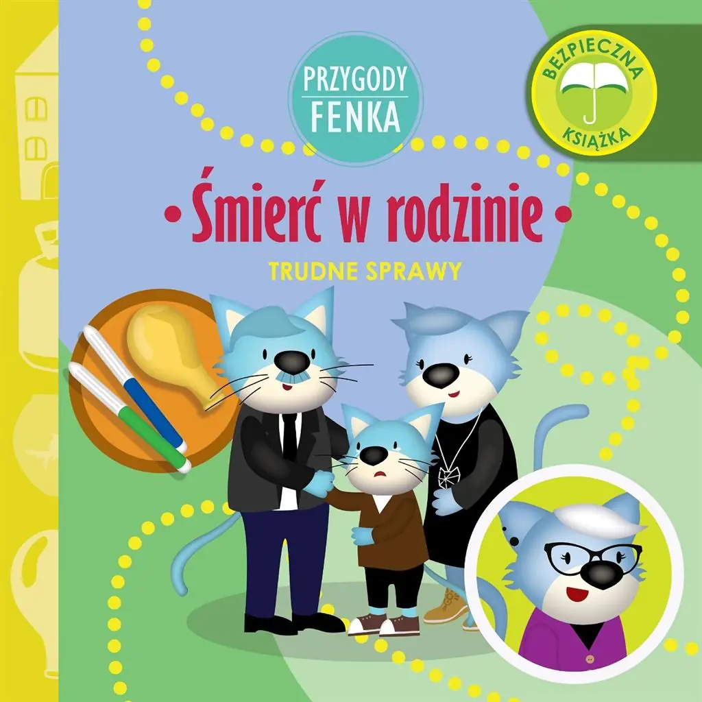 Książka - Przygody Fenka. Śmierć w rodzinie