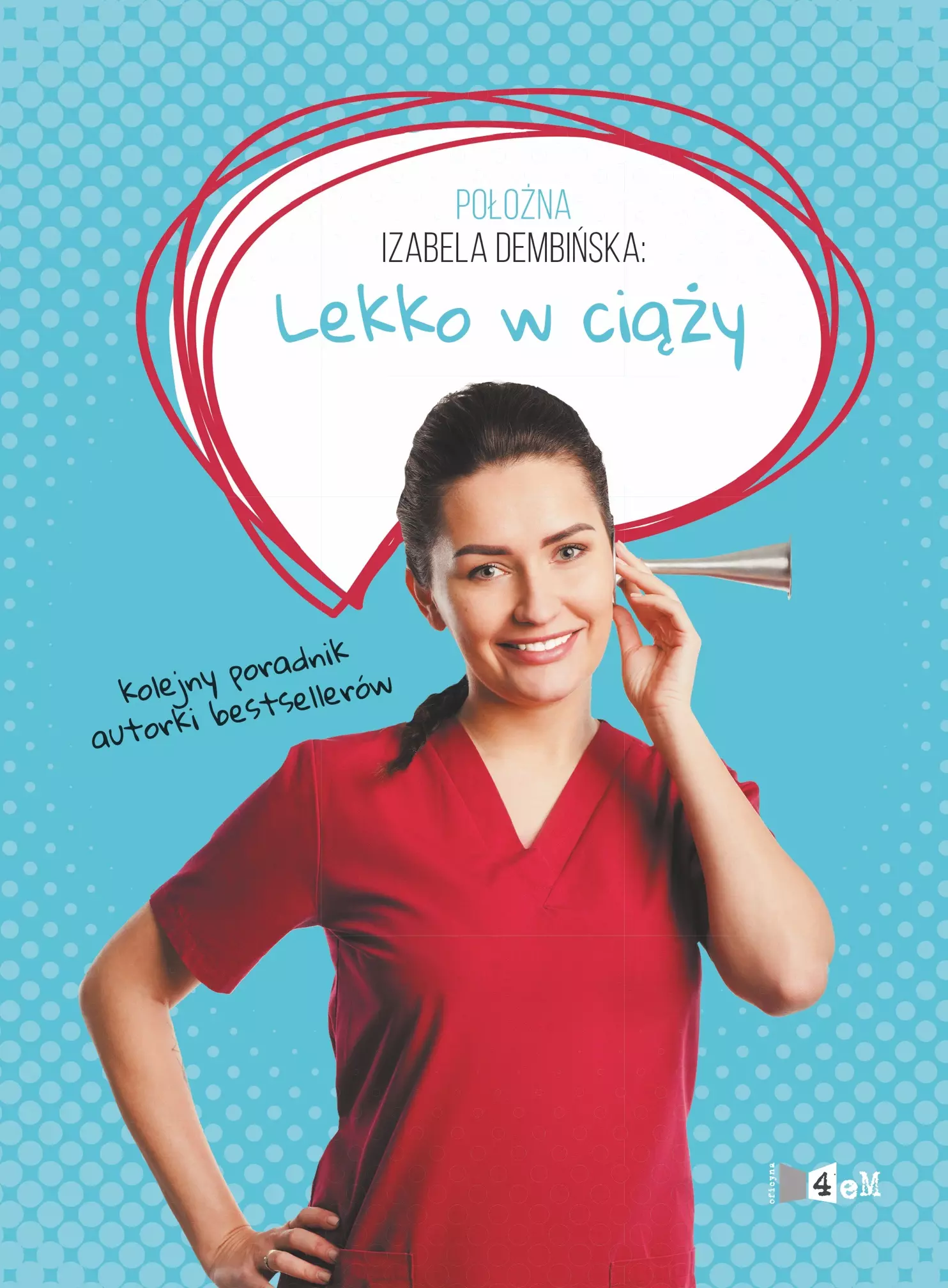 Książka - Lekko w ciąży. Położna Izabela Dembińska