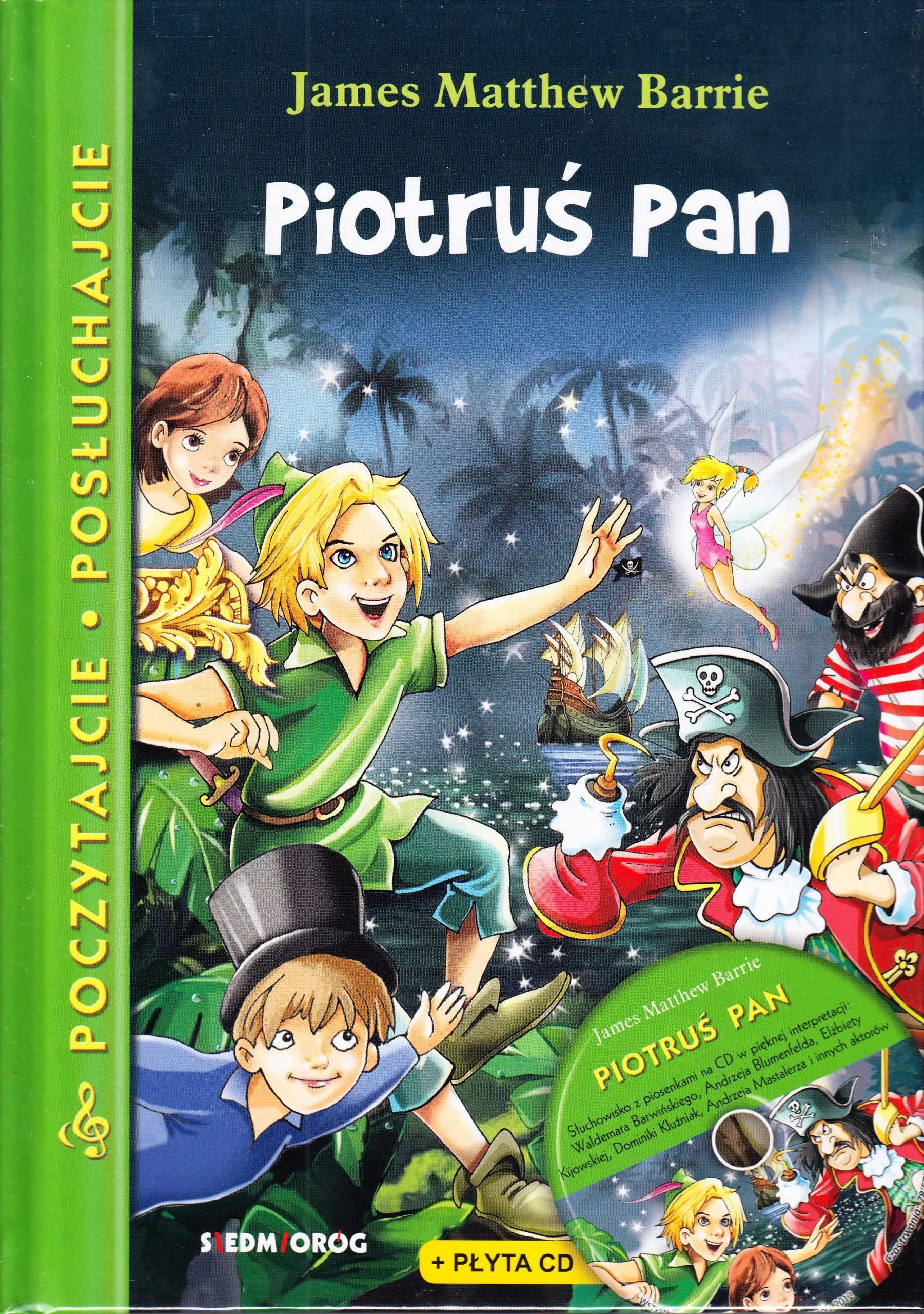 Książka - Piotruś Pan. Poczytajcie, posłuchajcie