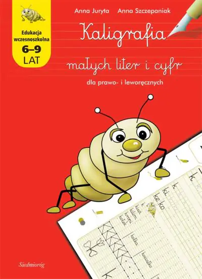 Książka - Kaligrafia małych liter i cyfr dla prawo- i leworęcznych