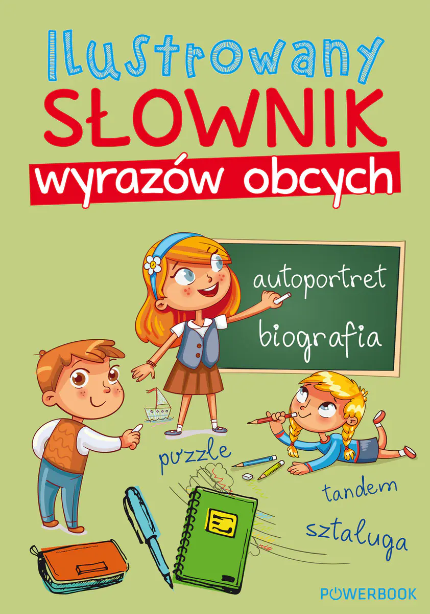 Książka - Ilustrowany słownik wyrazów obcych