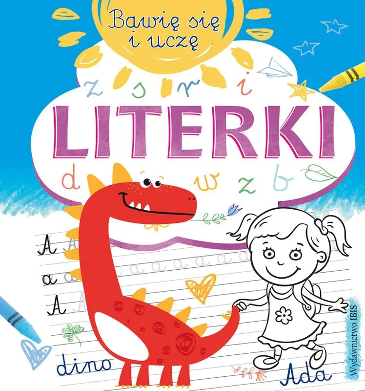 Książka - Bawię się i uczę. Literki