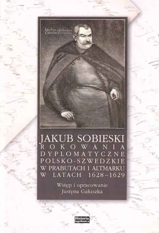 Książka - Jakub Sobieski rokowania dyplomatyczne