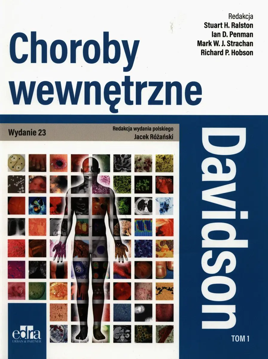 Książka - Davidson. Choroby wewnętrzne. Tom 1
