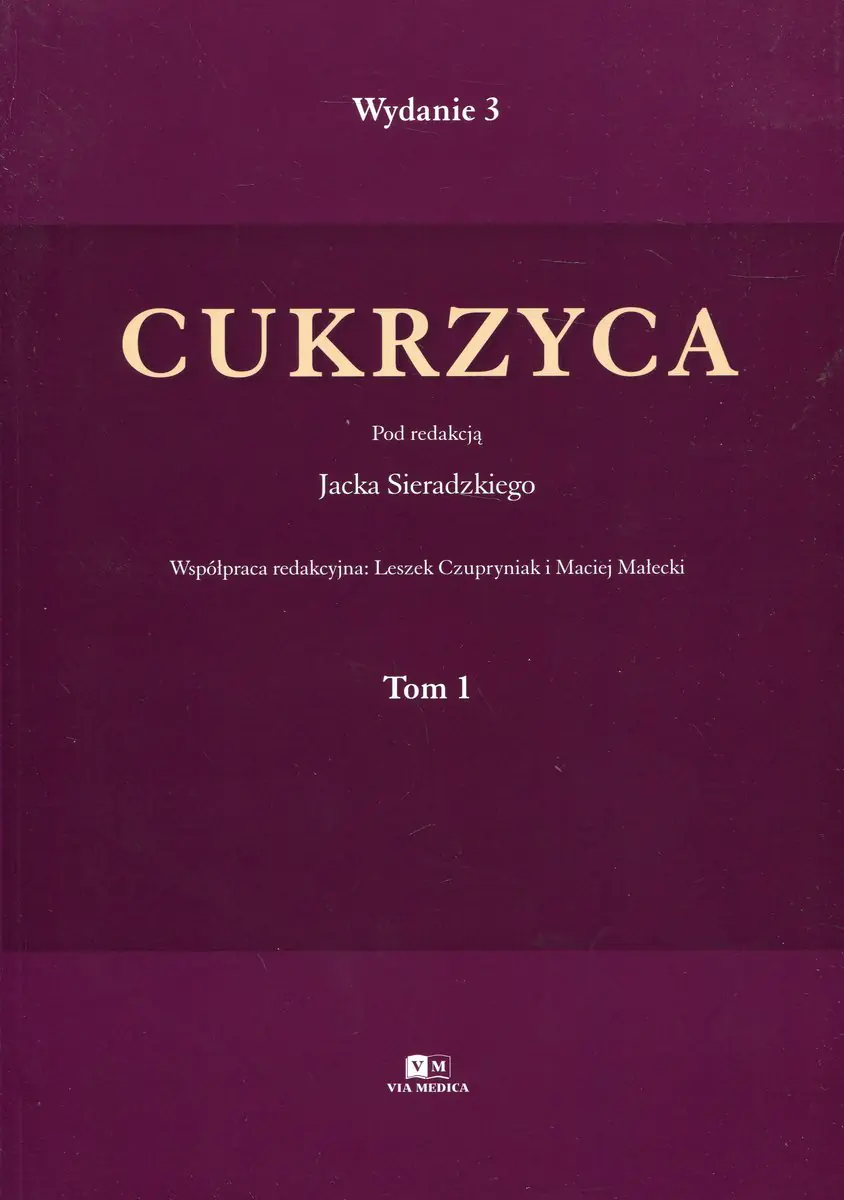 Książka - Cukrzyca Tom 1