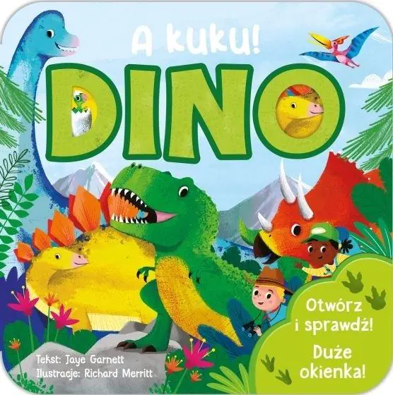 Książka - A kuku! DINO