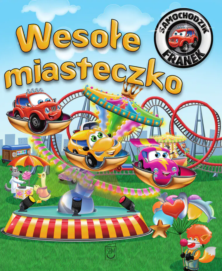 Książka - Wesołe miasteczko. Samochodzik Franek