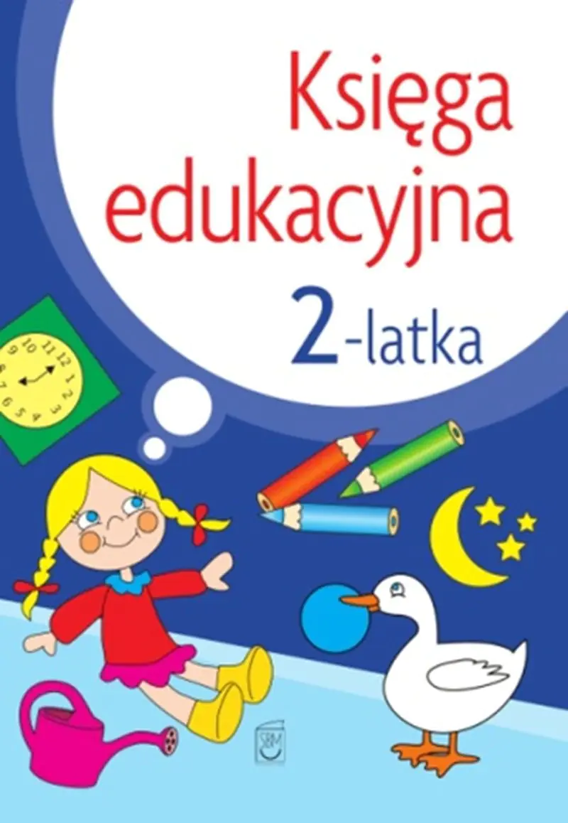 Książka - Księga edukacyjna 2-latka