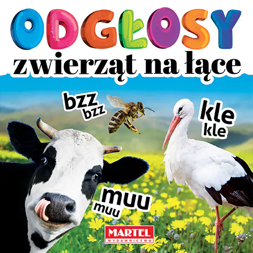 Książka - Odgłosy zwierząt na łące