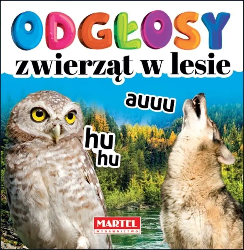 Książka - Odgłosy zwierząt w lesie
