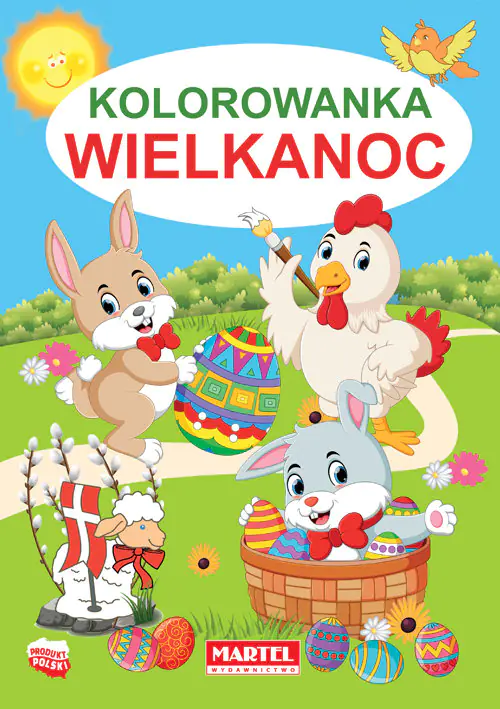 Książka - Wielkanoc. Kolorowanka