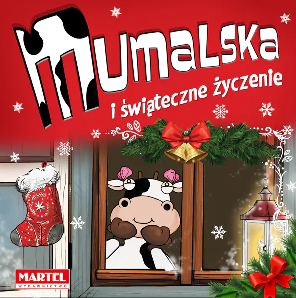 Książka - Krówka Mumalska i świąteczne życzenie