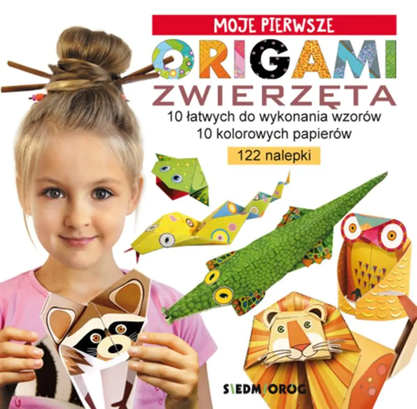 Książka - Moje pierwsze origami. Zwierzęta