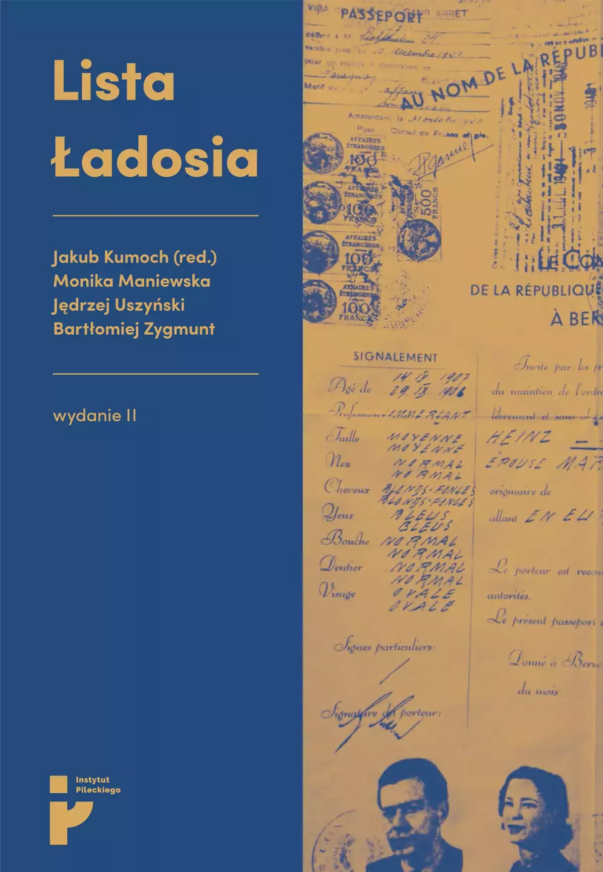 Książka - Lista Ładosia. Spis osób, na których..