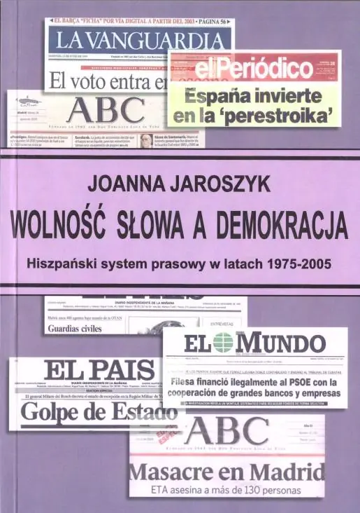 Książka - Wolność słowa a demokracja