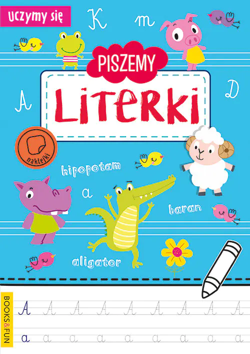 Książka - Uczymy się. Piszemy literki
