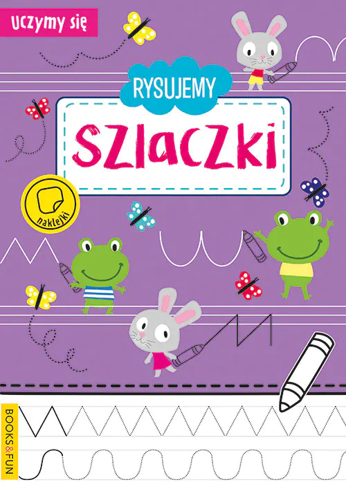 Książka - Uczymy się. Rysujemy szlaczki