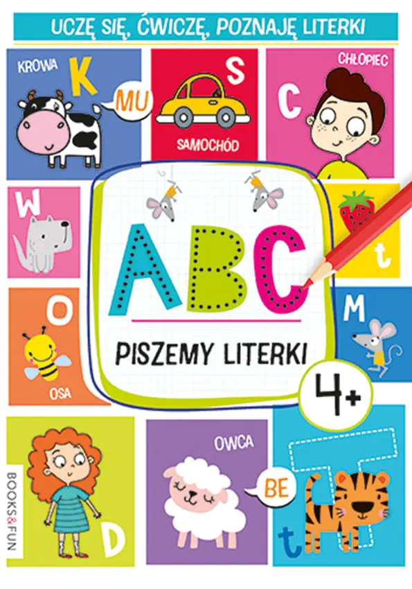 Książka - ABC. Piszemy literki