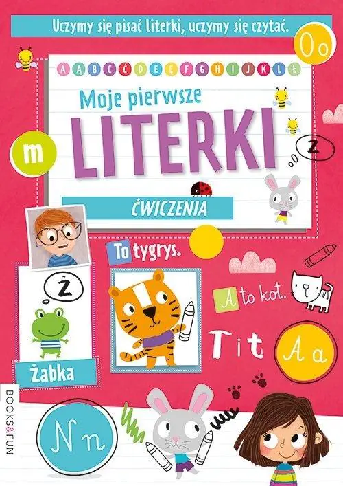 Książka - Moje pierwsze literki