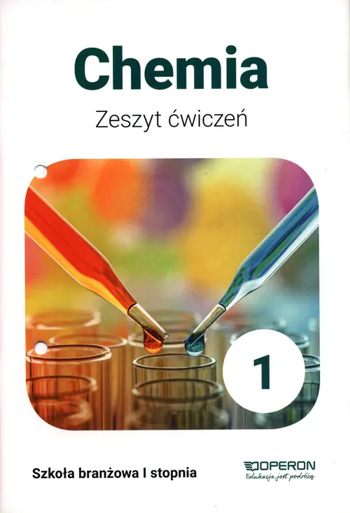 Książka - Chemia. Zeszyt ćwiczeń. Klasa 1. Szkoła branżowa I stopnia