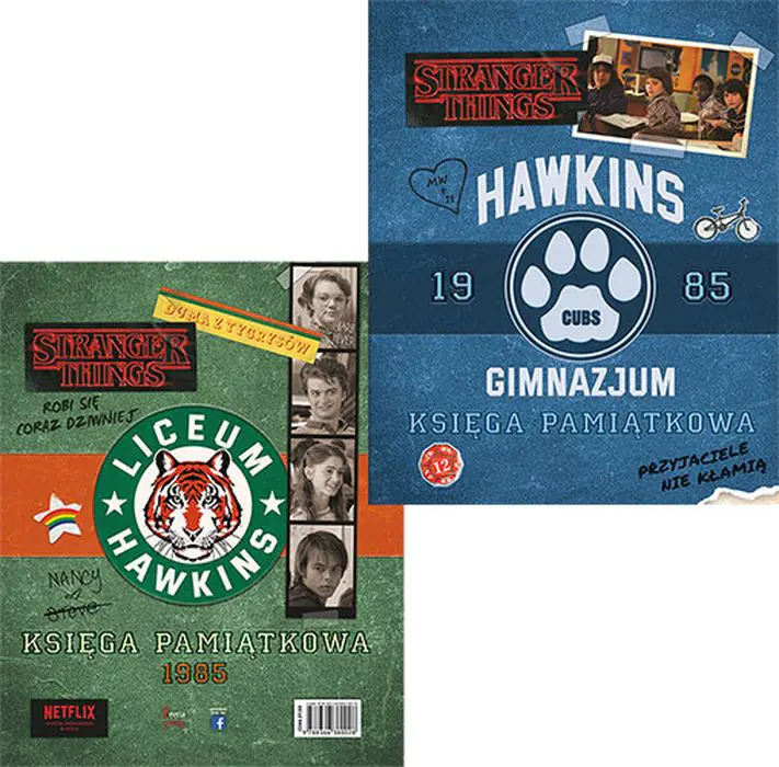 Książka - Księga pamiątkowa. Gimnazjum/Liceum Hawkins 1985