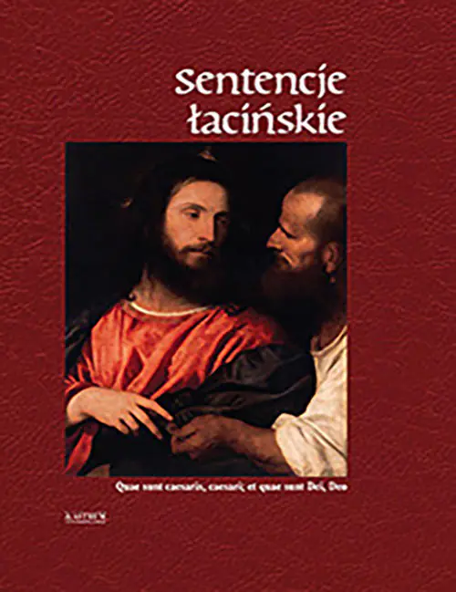 Książka - Sentencje łacińskie