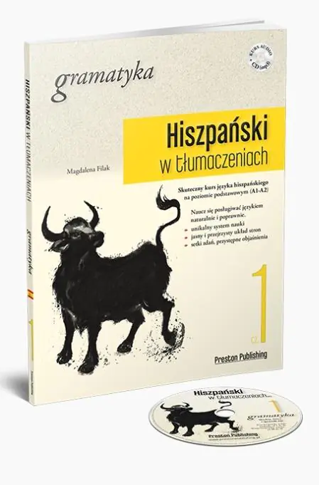 Książka - Hiszpański w tłumaczeniach. Gramatyka. Część 1