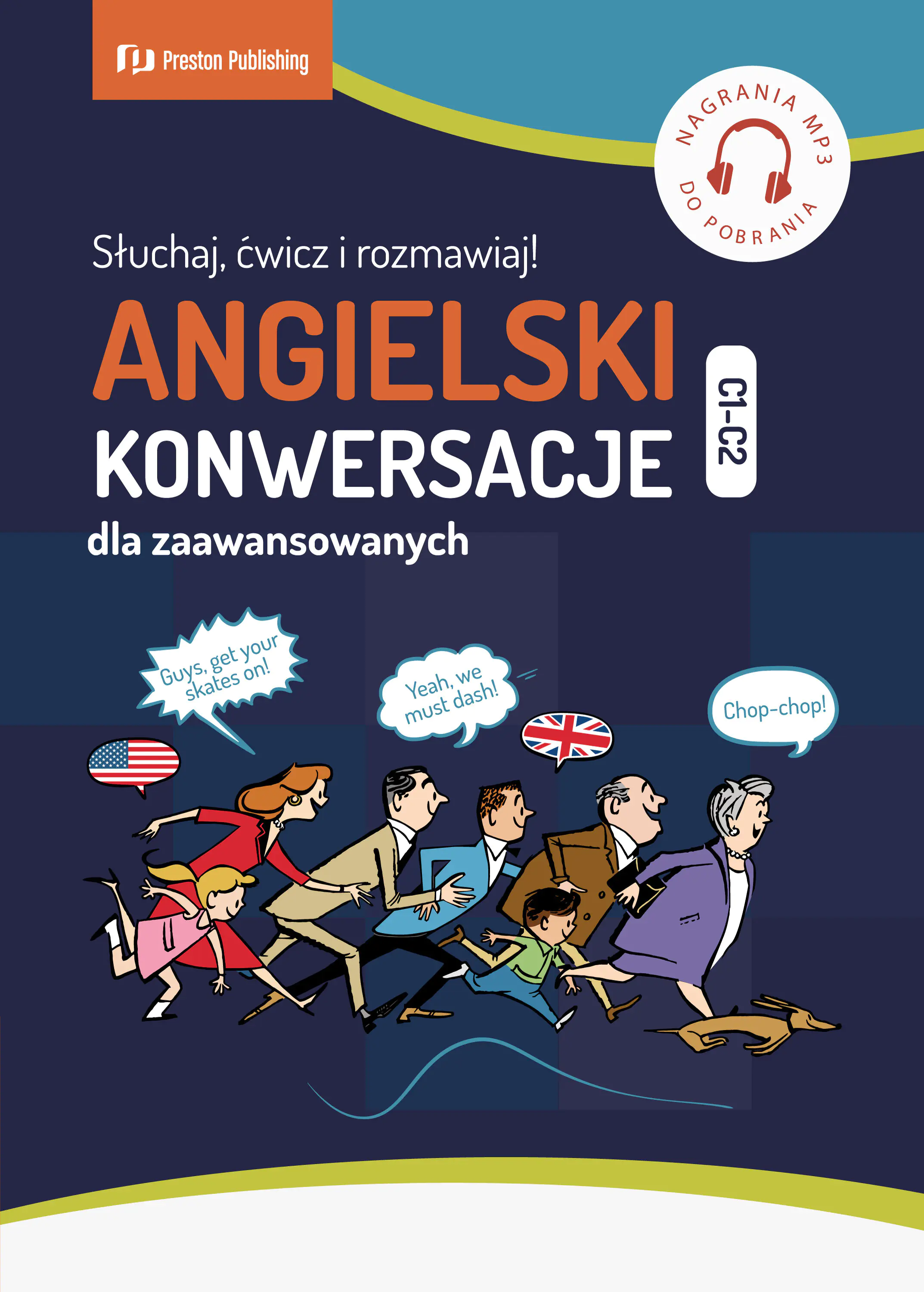 Książka - Angielski. Konwersacje dla zaawansowanych (C1-C2) + MP3