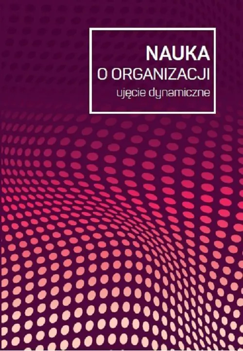 Książka - Nauka o organizacji