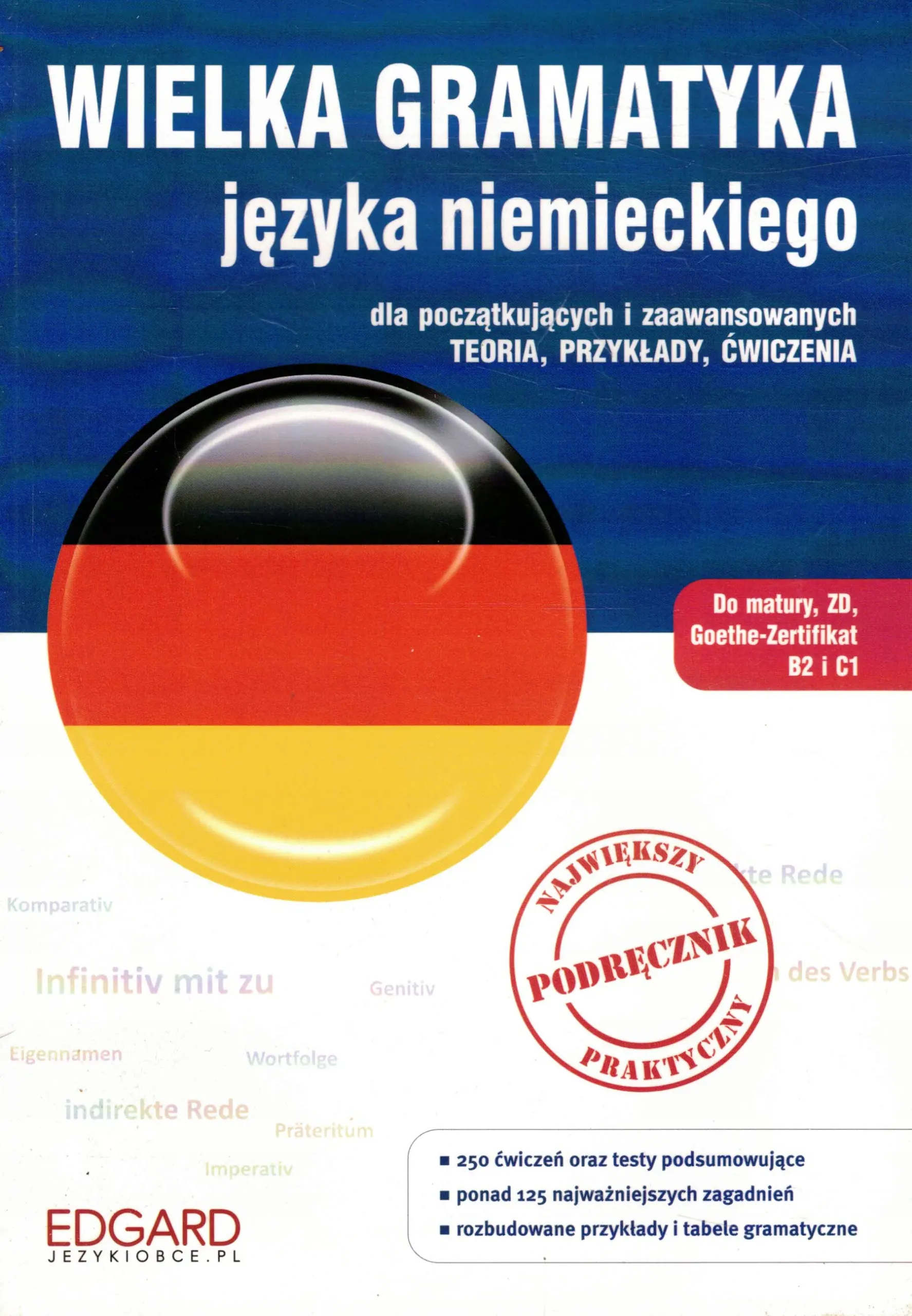 Książka - Wielka gramatyka j. niemieckiego