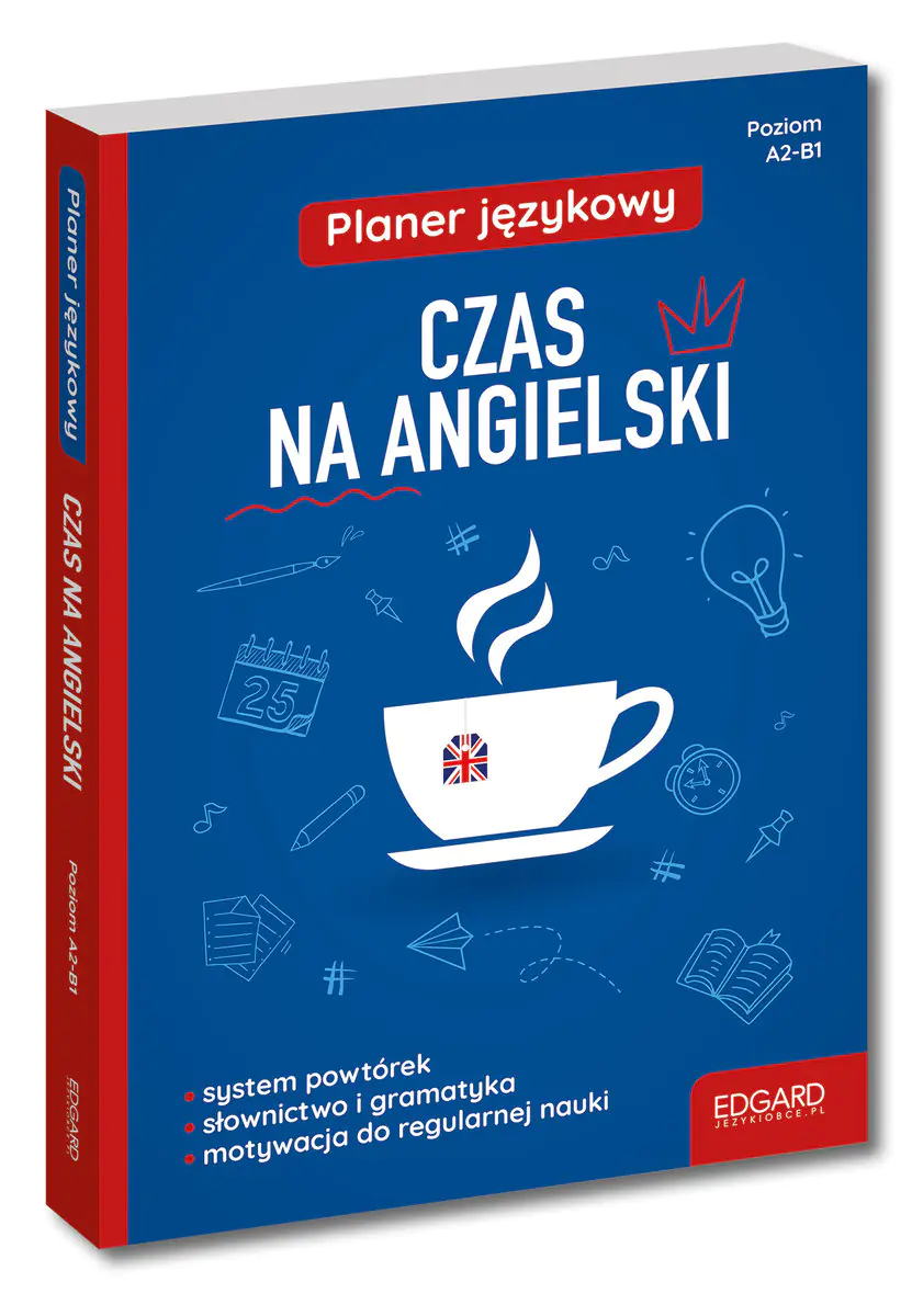 Książka - Planer językowy. Czas na angielski