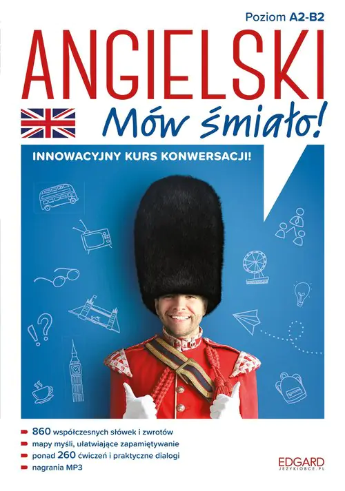 Książka - Angielski. Mów śmiało. Poziom A2-B1