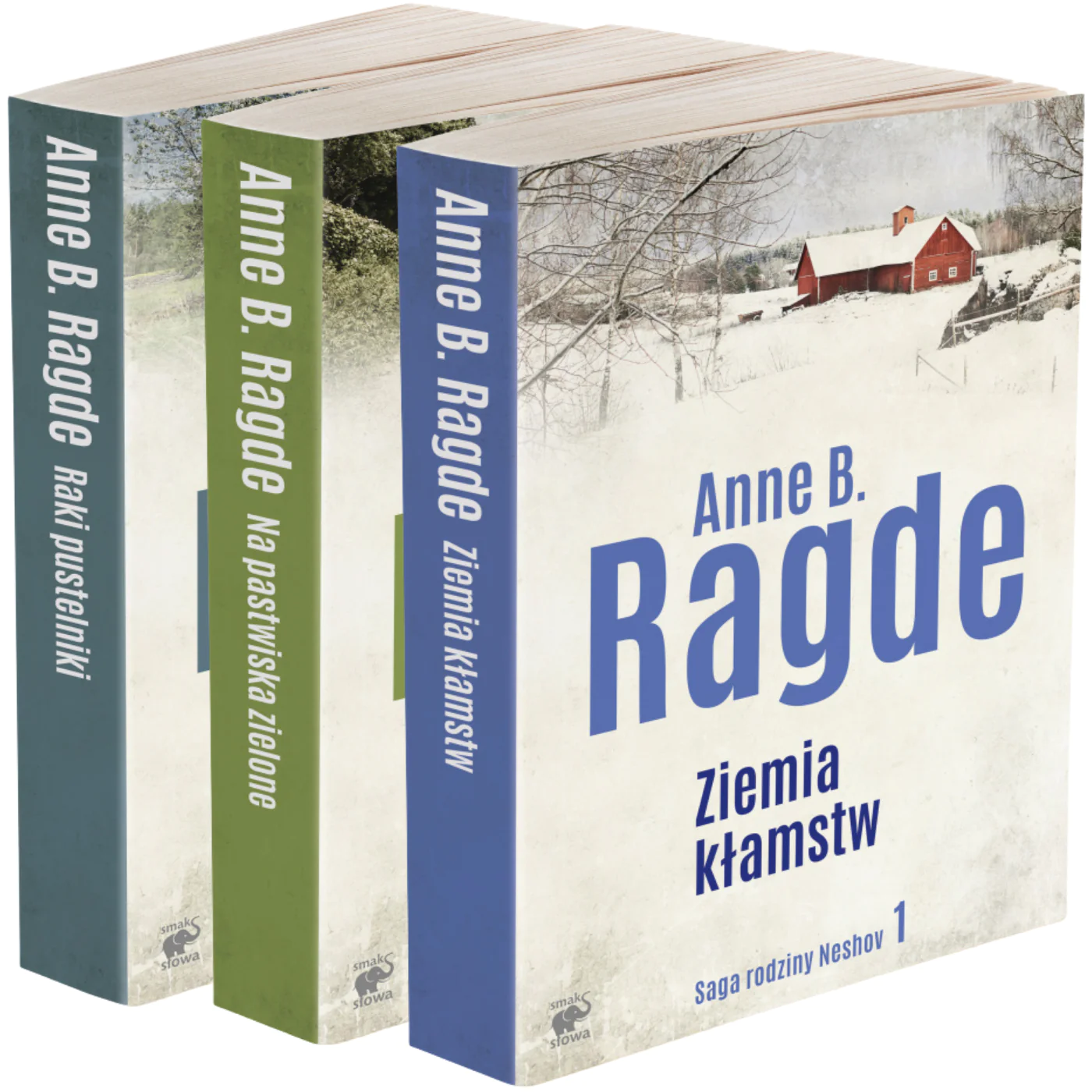 Książka - Pakiet: Saga rodziny Neshov. Tom 1-3