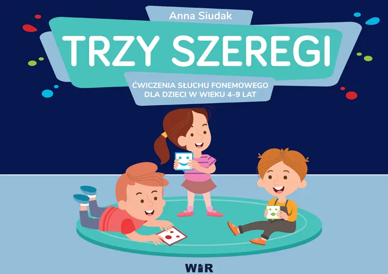 Książka - Trzy szeregi ćwiczenia słuchu fonemowego dla dzieci w wieku 4-9 lat szereg syczący szumiący i ciszący