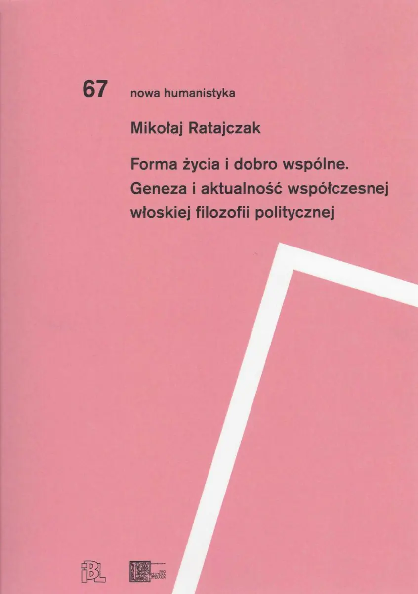 Książka - Forma życia i dobro wspólne