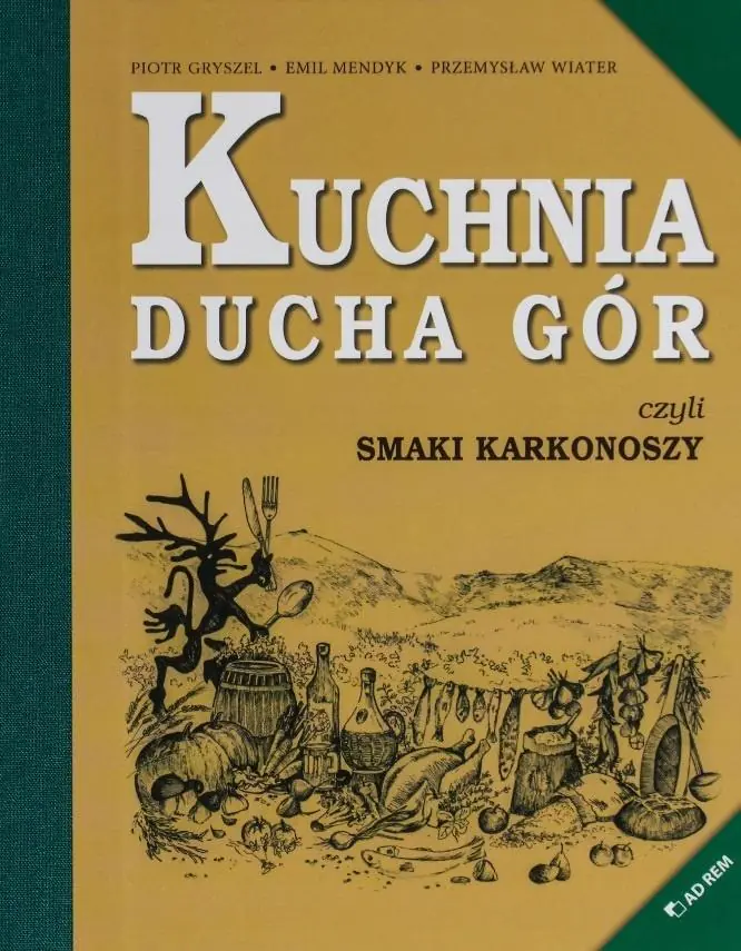 Książka - Kuchnia Ducha Gór, czyli smaki Karkonoszy