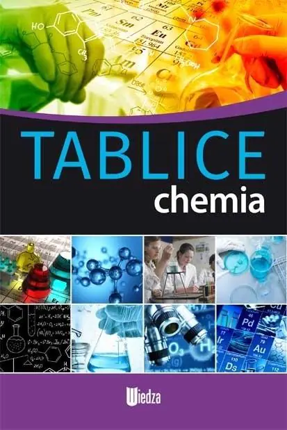 Książka - Tablice. Chemia