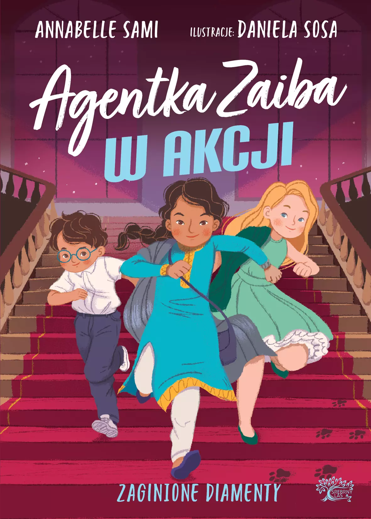 Książka - Agentka Zaiba w akcji. Zaginione diamenty