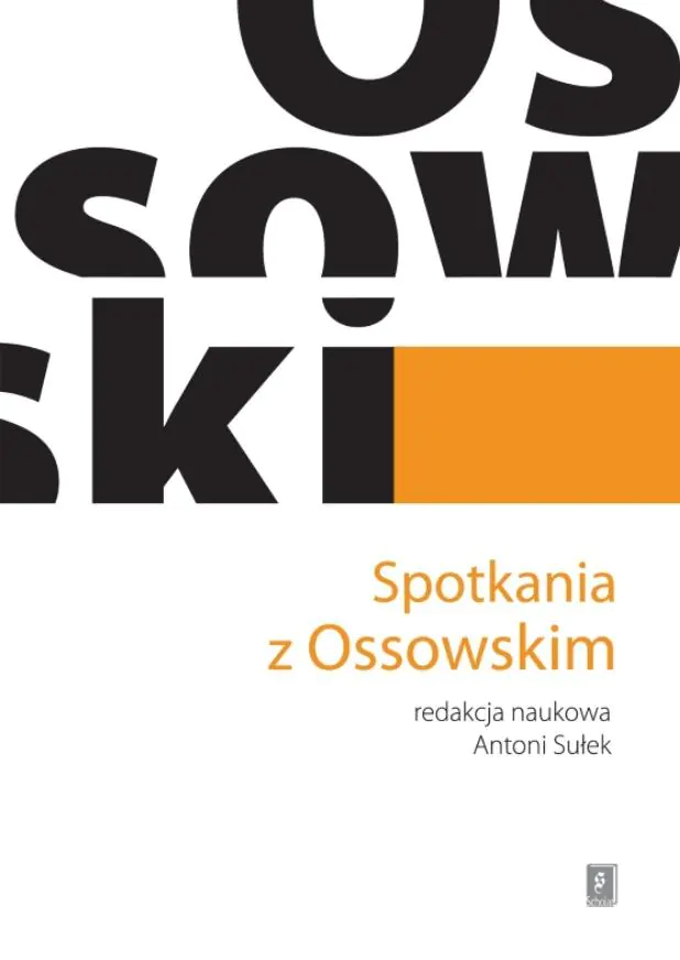 Książka - Spotkania z Ossowskim